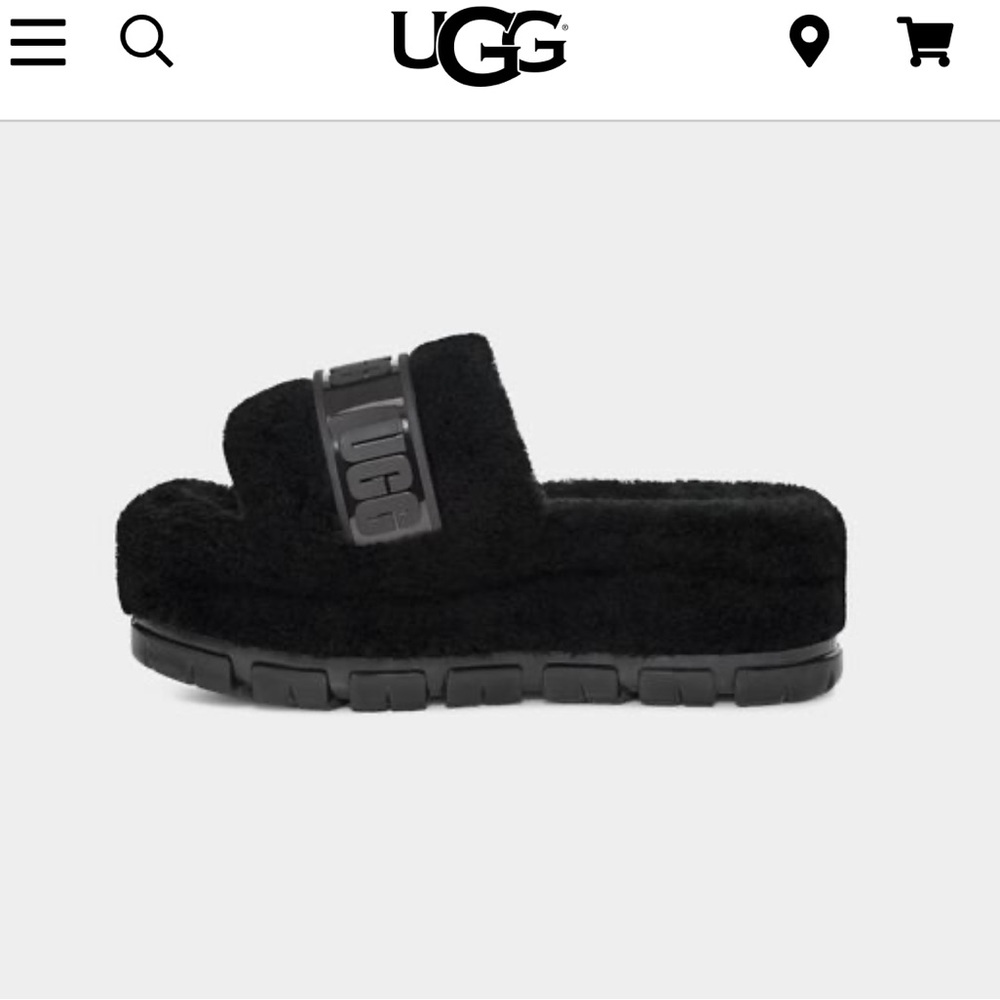 UGG platform Fluffita Clear